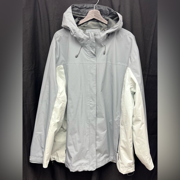 Ascend Jackets & Blazers - Ascend- Women's Gray and White Hooded Jacket, Size: 2XL, Bass Pro Shop